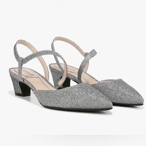 NWT Life Stride Womens Minimalist Pump in Pewter, Size 11M